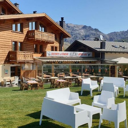 Alpino Lodge Bivio Livigno Exterior foto