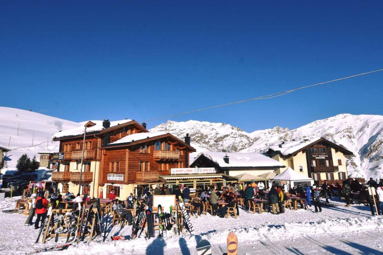 Alpino Lodge Bivio Livigno Exterior foto